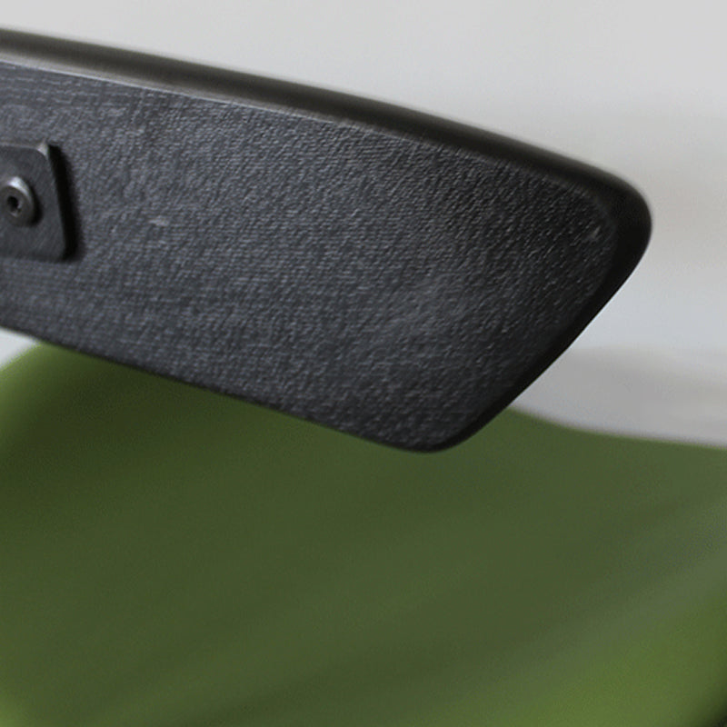 Modern Style Counter Stool Faux Leather Saddle Seat Bar Stool for Indoor