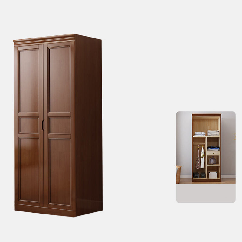 Rubberwood Traditional Cabinet with Drawer Matte Finish Storage Cabinet for Home