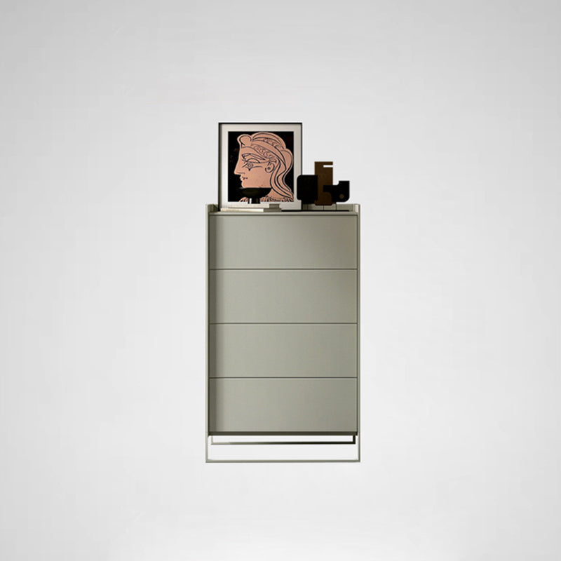 Wooden Storage Chest Modern Dresser with 3/4/5/8 Drawers , 15.6 Inch Width