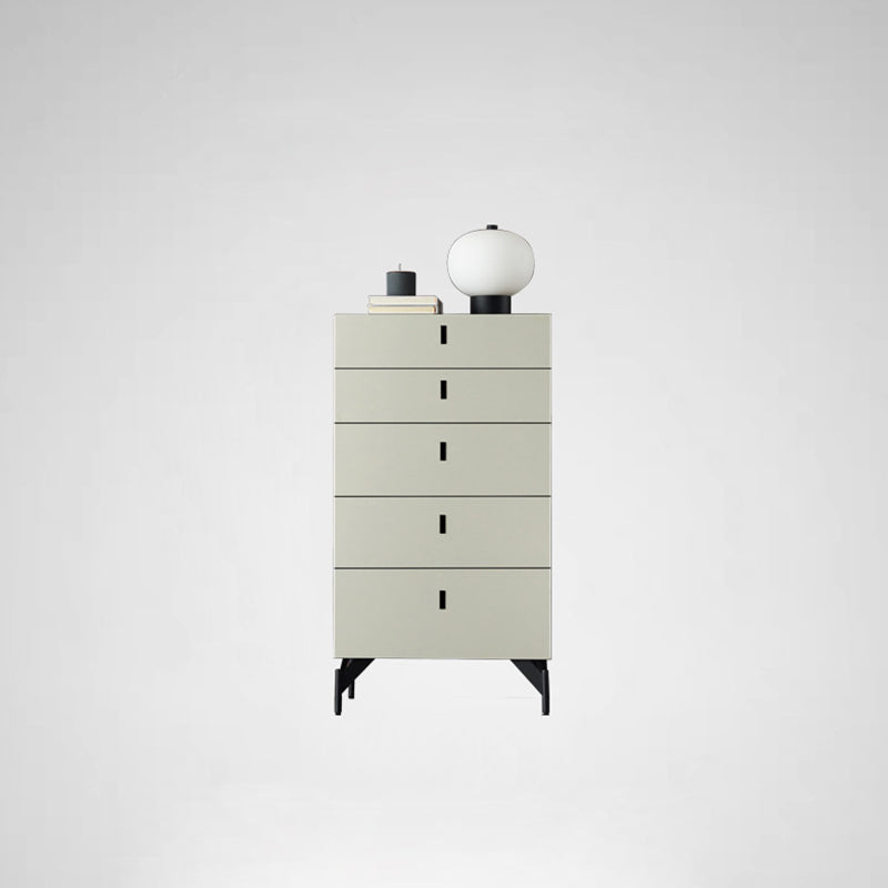 Wooden Storage Chest Modern Dresser with 3/4/5/8 Drawers , 15.6 Inch Width