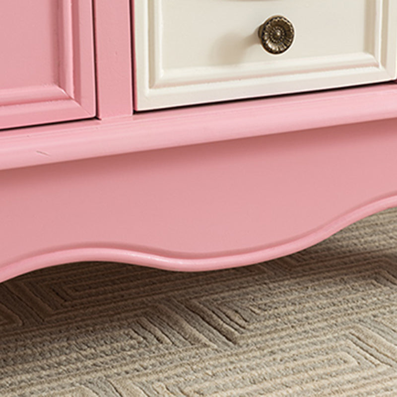 Traditional Storage Chest Solid Wood Dresser with 7/9 Drawers