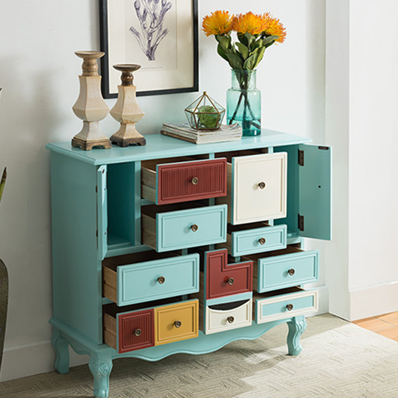 Traditional Storage Chest Solid Wood Dresser with 7/9 Drawers