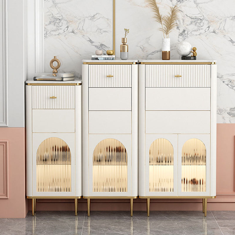 Contemporary Storage Chest Stone Dresser with 1/2/3 Drawers , 11.7-inch Width