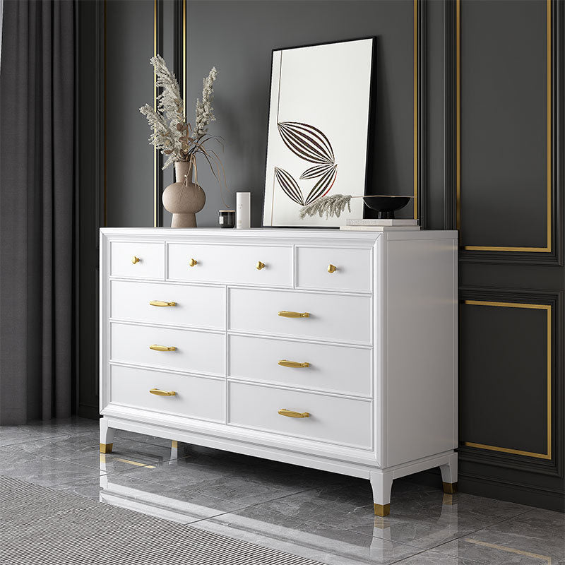 17.55-inch W Classic Glam Storage Chest Solid Wood Dresser with 5/7/9 Drawers