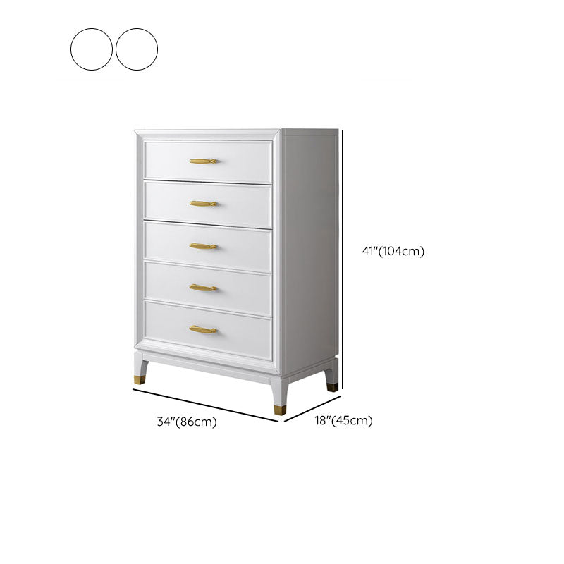 17.55-inch W Classic Glam Storage Chest Solid Wood Dresser with 5/7/9 Drawers