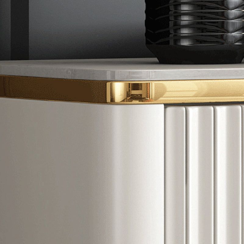 Contemporary Glam Combo Dresser Horizontal Storage Chest Dresser for Home Office