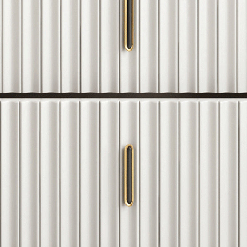 Contemporary Glam Combo Dresser Horizontal Storage Chest Dresser for Home Office