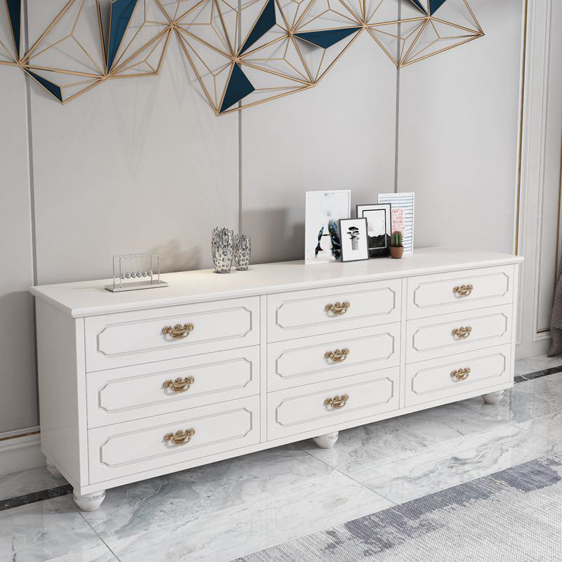 15.6-inch W Traditional Storage Chest Manufactured Wood Storage Chest Dresser