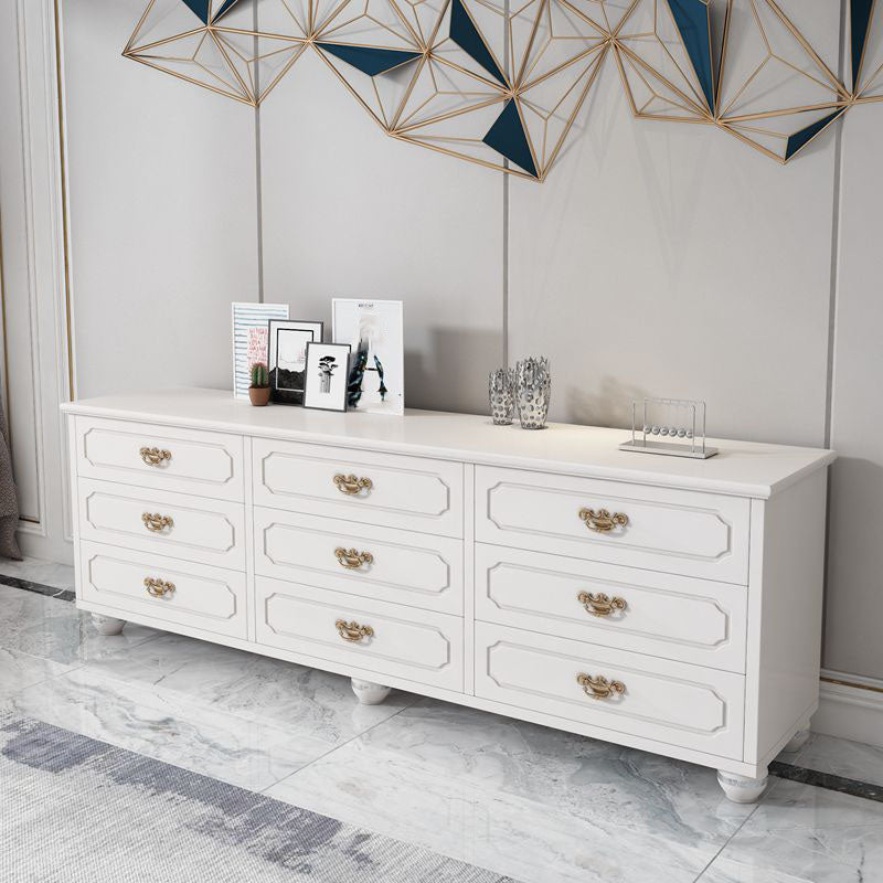 15.6-inch W Traditional Storage Chest Manufactured Wood Storage Chest Dresser