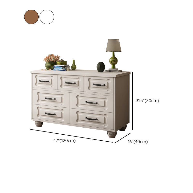 15.6-inch W Traditional Storage Chest Manufactured Wood Storage Chest Dresser