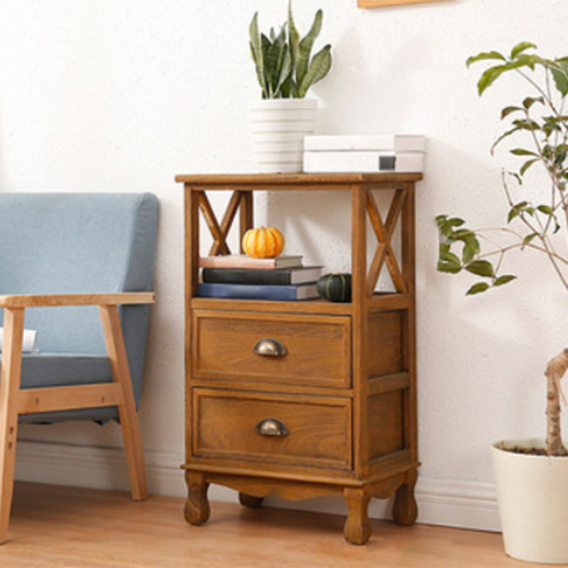 Coastal Storage Chest Solid Wood Dresser with 1/2/3/4 Drawers , 11.7 Inch Width