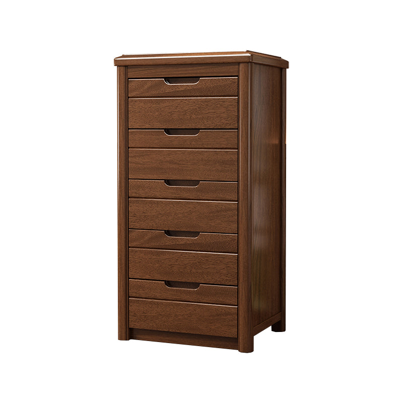 15.6 Inch Width Storage Chest Modern Solid Wood Dresser with 3/4/5 Drawers