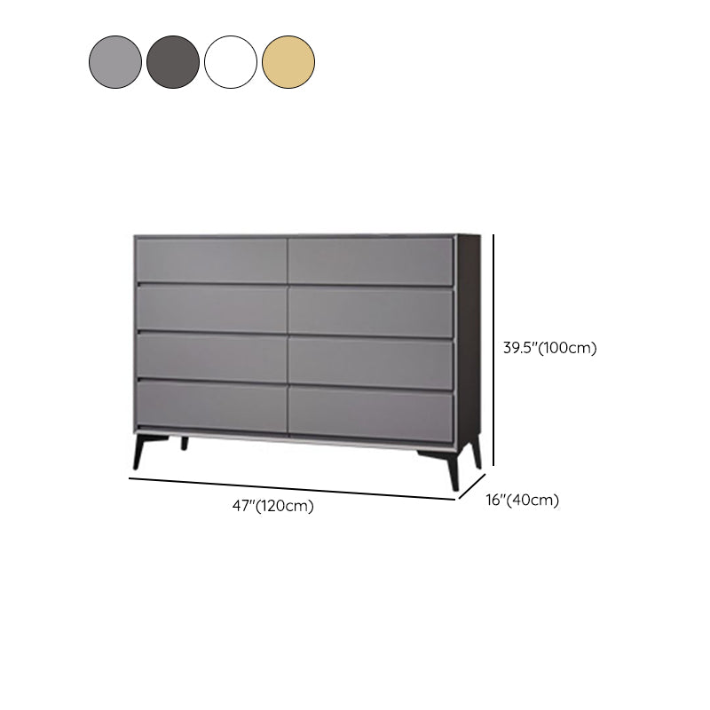 Modern Style Storage Chest Solid Wood Storage Chest Dresser , 15.6 Inch Width