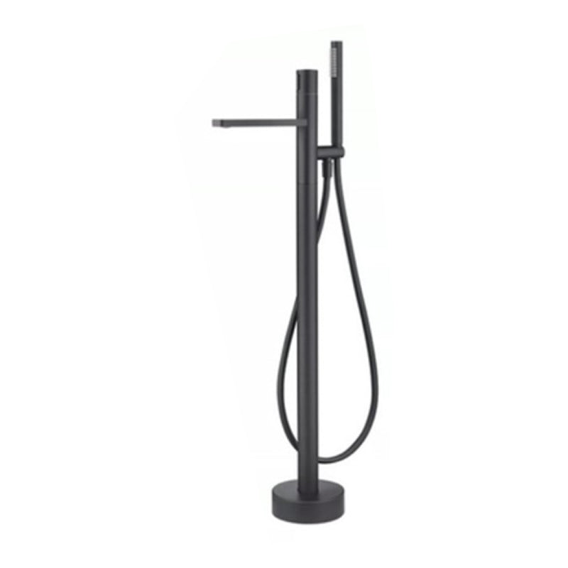Modern Floor Standing Faucet Handheld Shower Head Bathtub Faucet