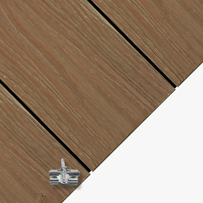Modern Composite Tile Set Solid Wooden Outdoor Flooring Tile