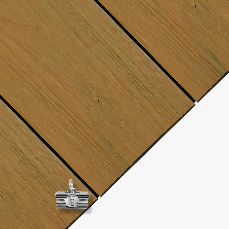 Modern Composite Tile Set Solid Wooden Outdoor Flooring Tile