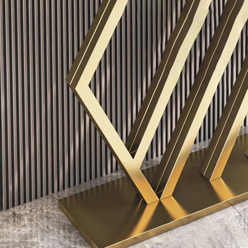 Modern Rectangle Console Table Scratch Resistant Console Sofa Table