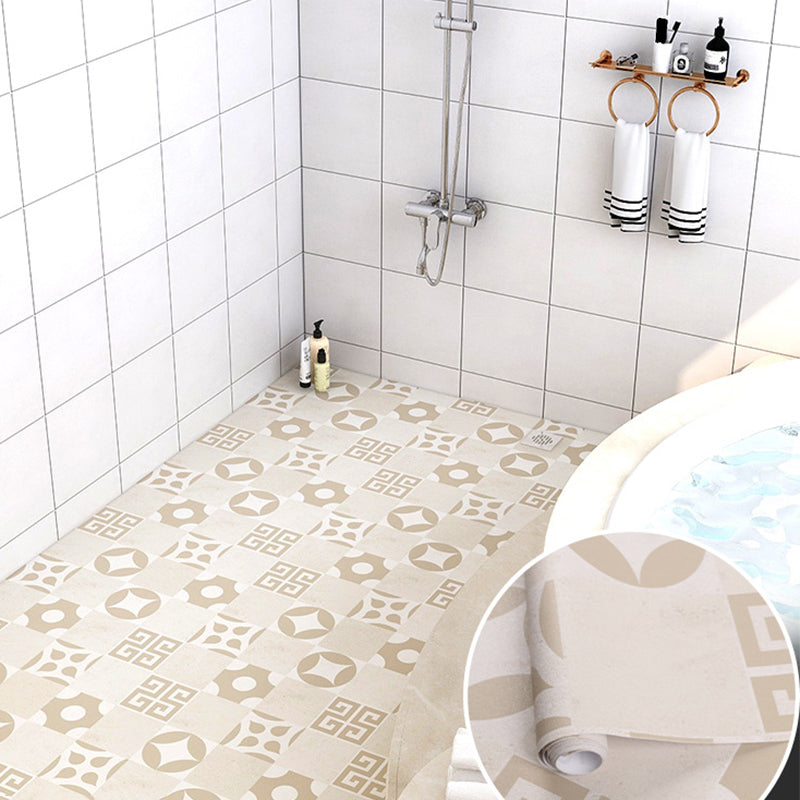 Multi-Tonal Style Vinyl Plank Ceramic Print Peel and Stick Vinyl Plank Flooring