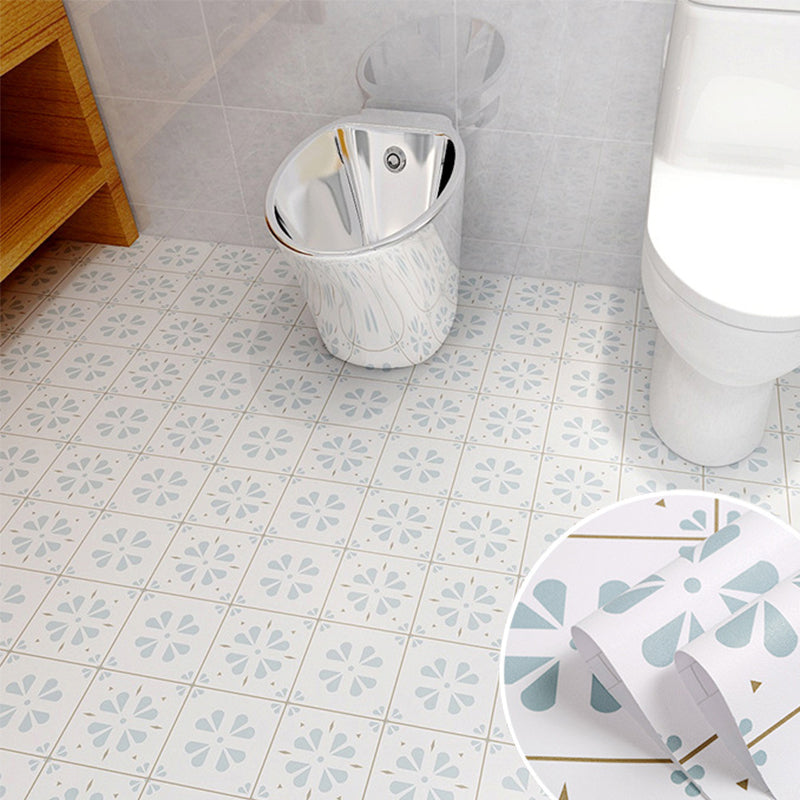 Multi-Tonal Style Vinyl Plank Ceramic Print Peel and Stick Vinyl Plank Flooring