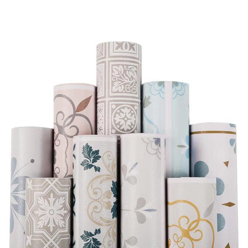 Multi-Tonal Style Vinyl Plank Ceramic Print Peel and Stick Vinyl Plank Flooring