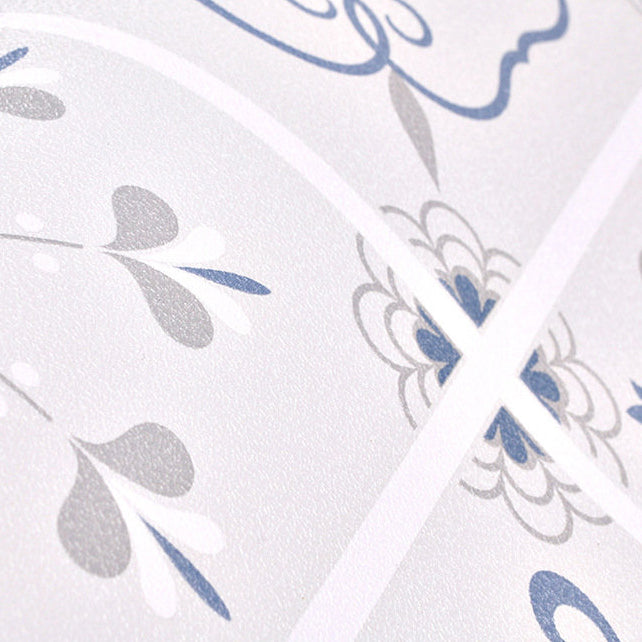 Multi-Tonal Style Vinyl Plank Ceramic Print Peel and Stick Vinyl Plank Flooring