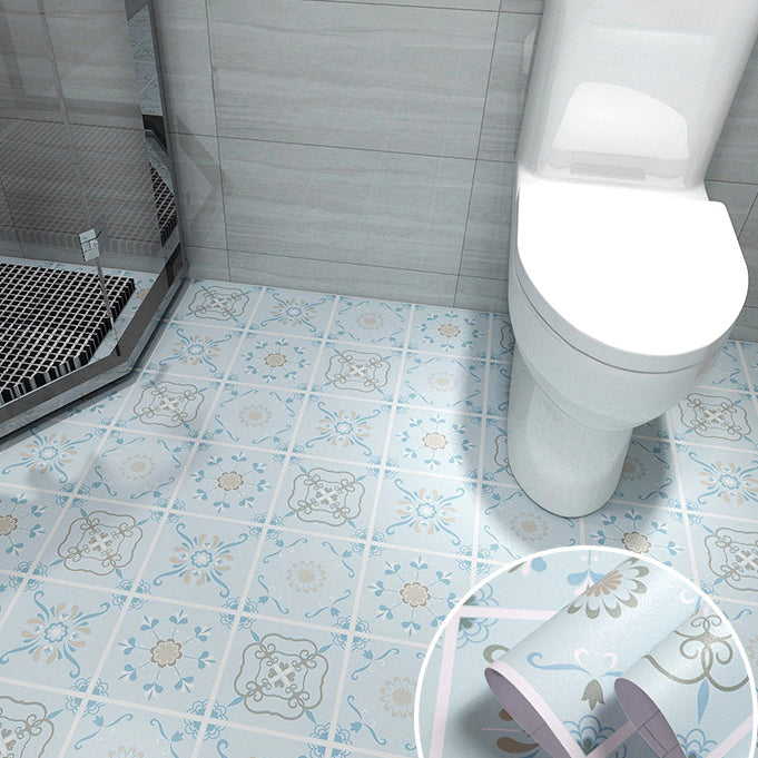 Multi-Tonal Style Vinyl Plank Ceramic Print Peel and Stick Vinyl Plank Flooring