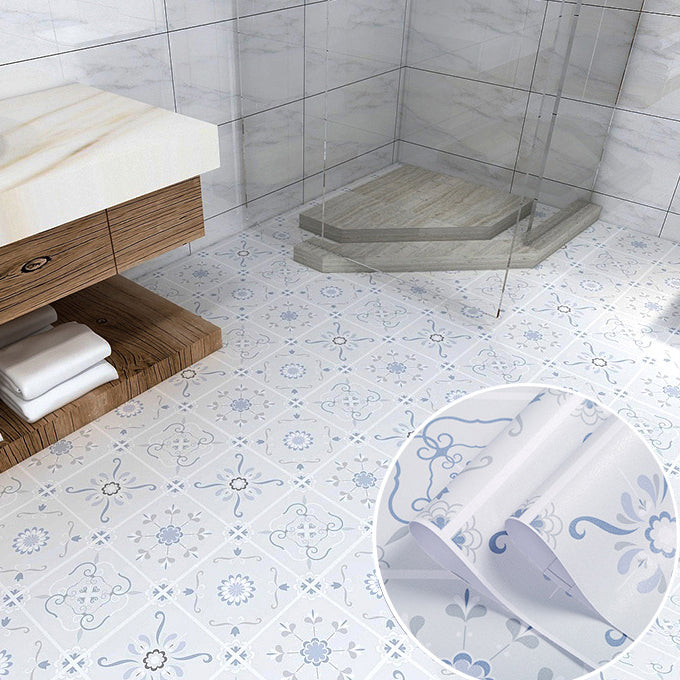 Multi-Tonal Style Vinyl Plank Ceramic Print Peel and Stick Vinyl Plank Flooring