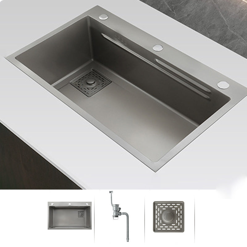 Classic Workstation Sink Stainless Steel Modern Prep Station