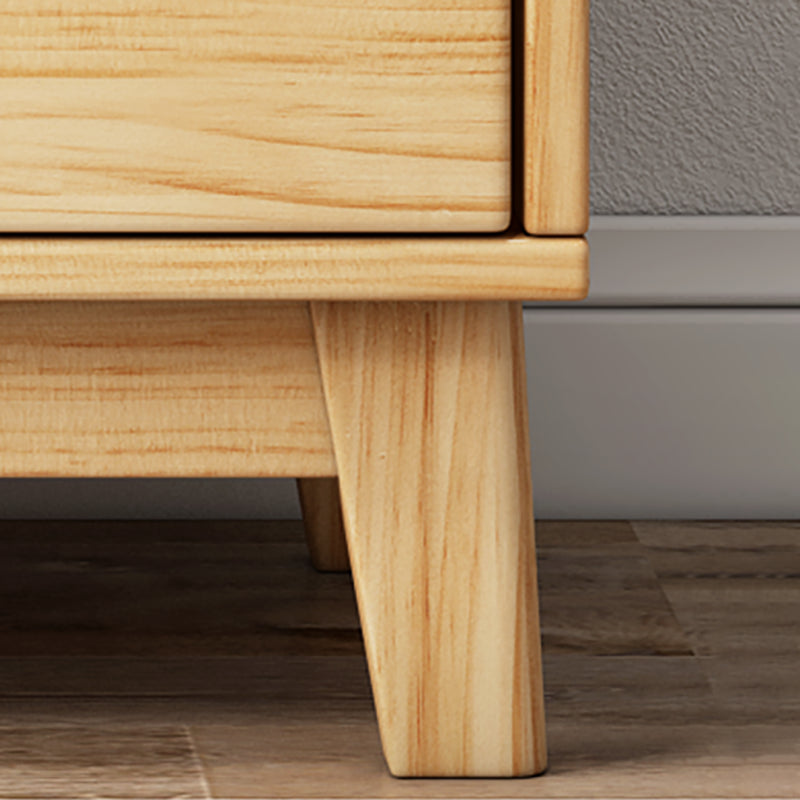 Modern Style Bookshelf Closed Back Standard Wooden Bookcase for Home