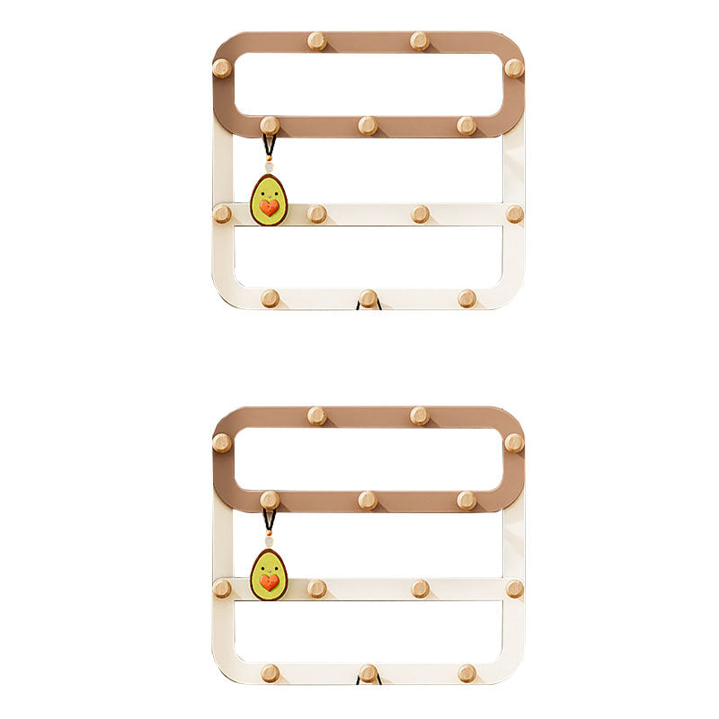 Metal Coat Hanger Contemporary Simple Home Wall Hanging Coat Rack