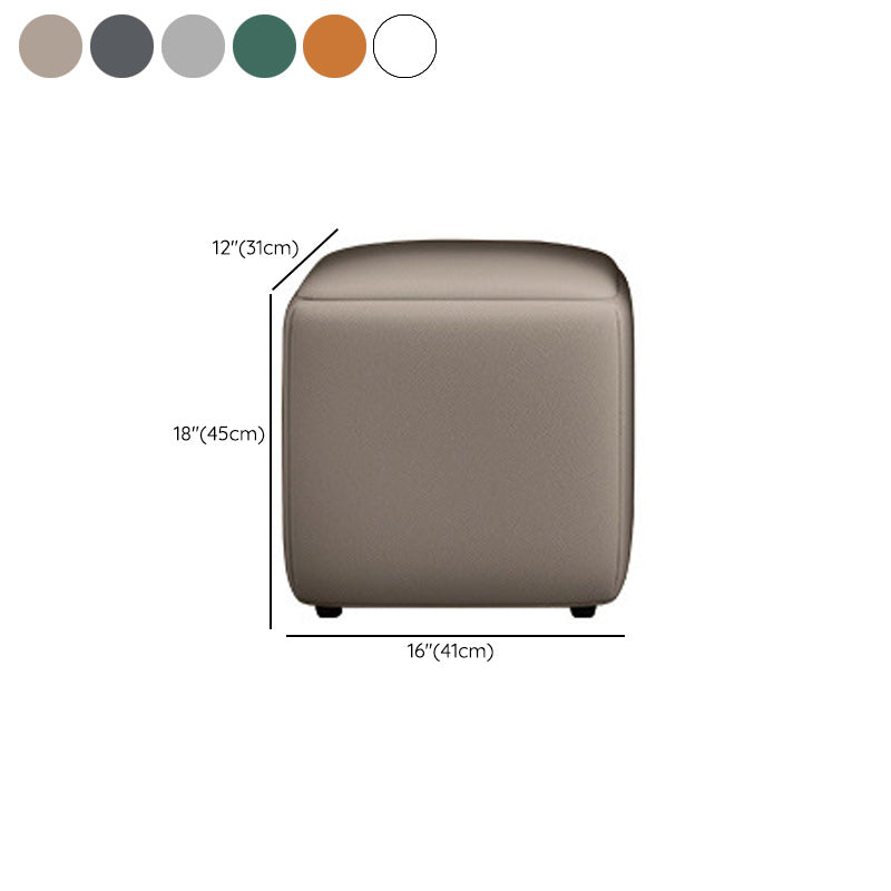 2-drawer Leather Vanity Table 28.74" H Dressing Table with Metal Base