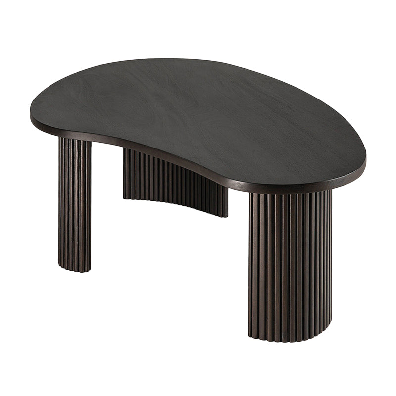 Modern Single Coffee Table No Distressing Solid Wood Bunching Tables