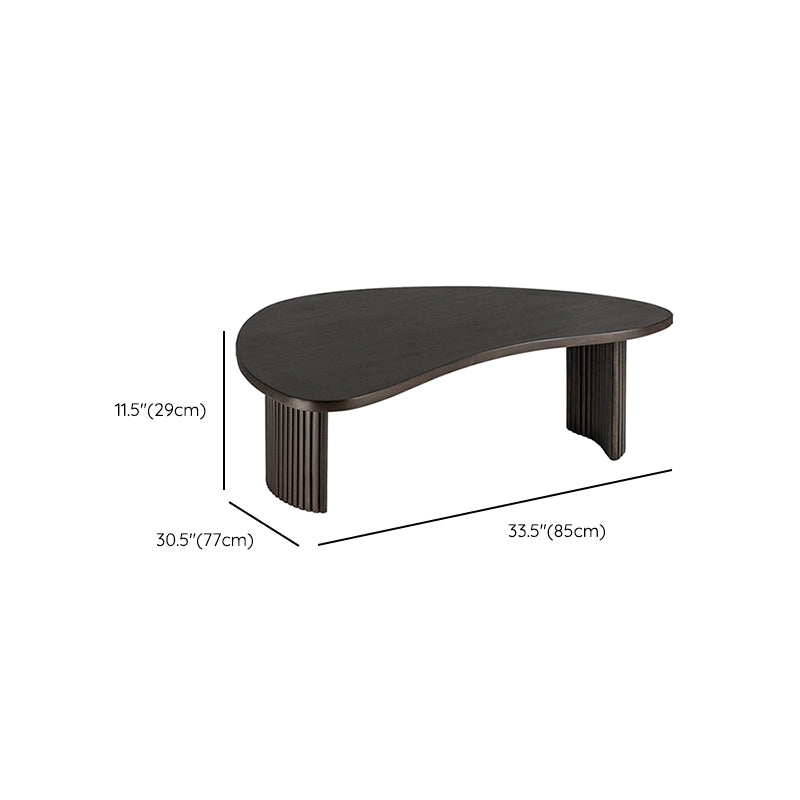 Modern Single Coffee Table No Distressing Solid Wood Bunching Tables