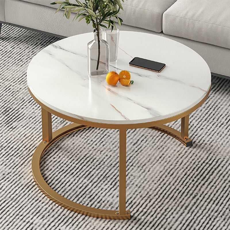 Slate Nesting Coffee Table Set No Distressing Round Coffee Table Set