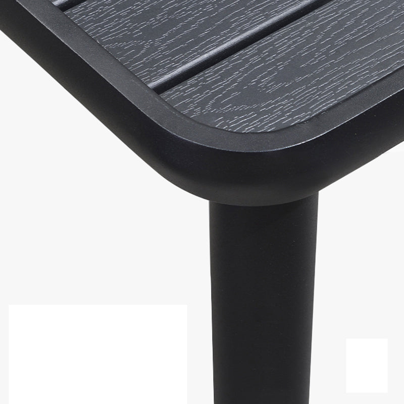 Industrial Metal Dining Armchair with Arm Patio Dining Chair