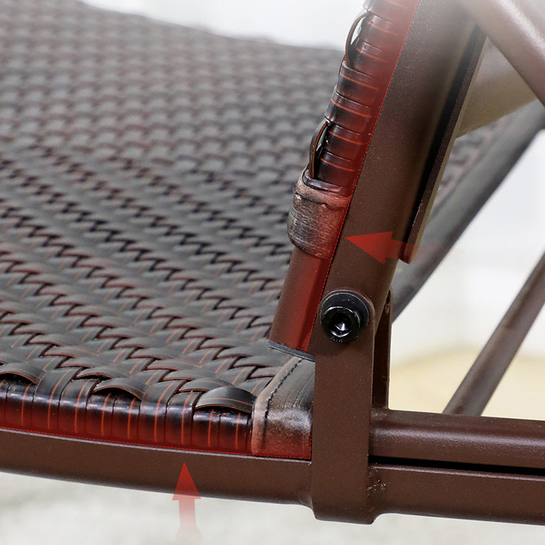 Mid Century Modern Rattan Rocking Chair Indoor Rocking Chair