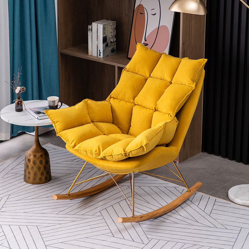 Light Luxury Modern Home Lazy Sofa Chair Leisure Chaise Rocking Chair