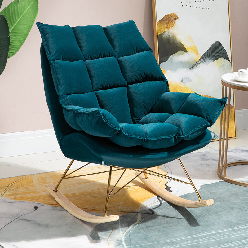 Light Luxury Modern Home Lazy Sofa Chair Leisure Chaise Rocking Chair