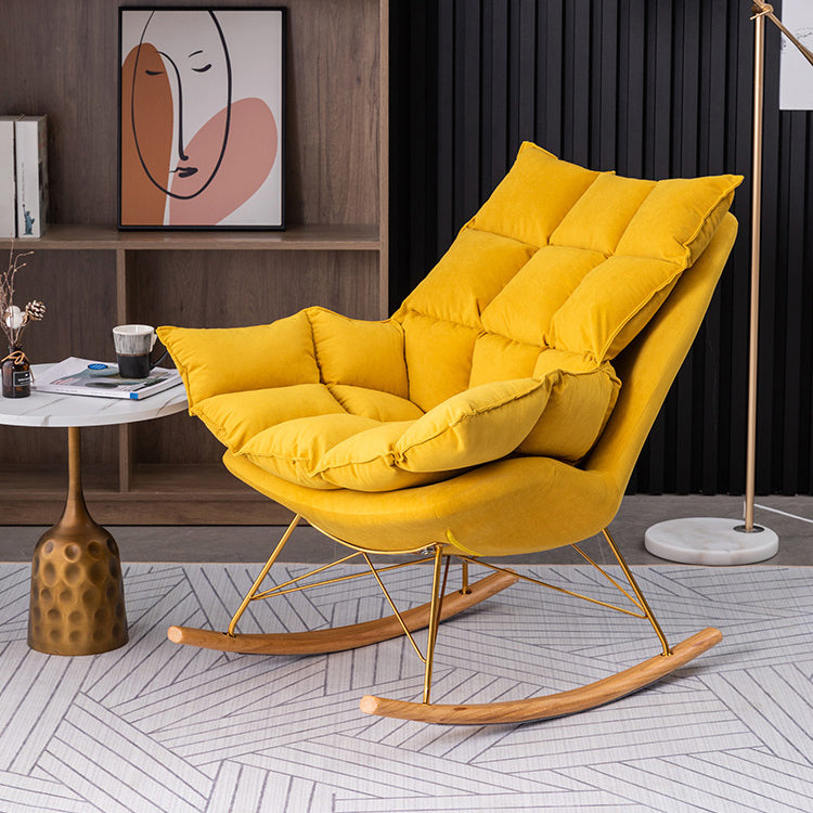 Light Luxury Modern Home Lazy Sofa Chair Leisure Chaise Rocking Chair