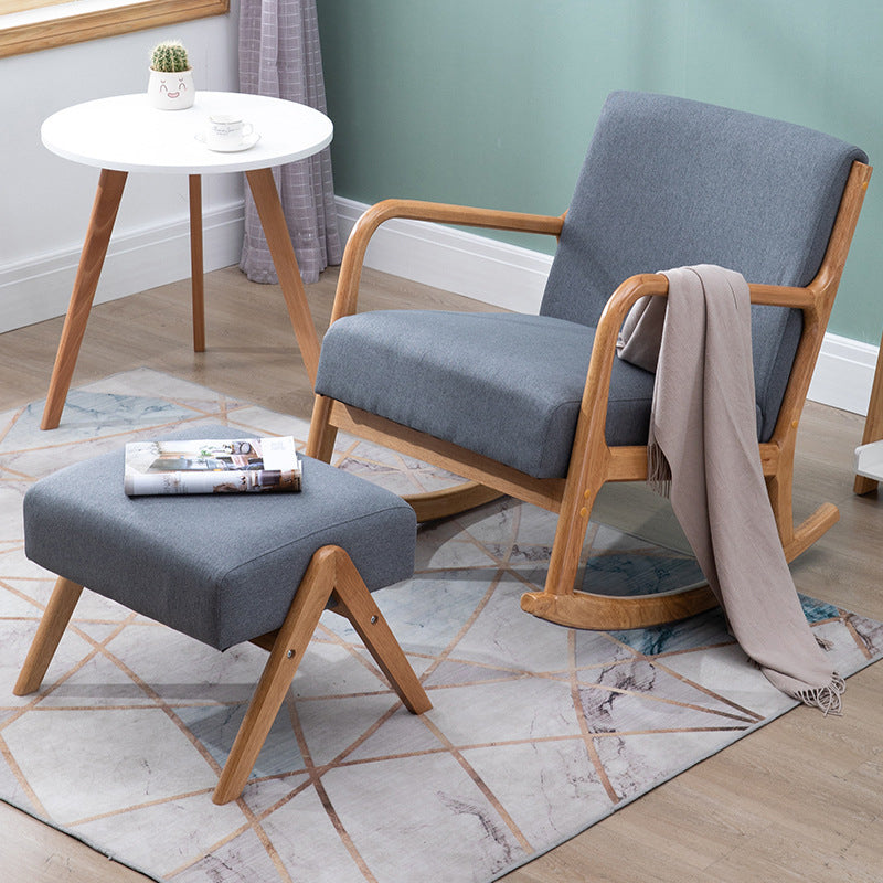 Modern Style Leisure Home Lazy Chair Lounge Single Rocking Chair