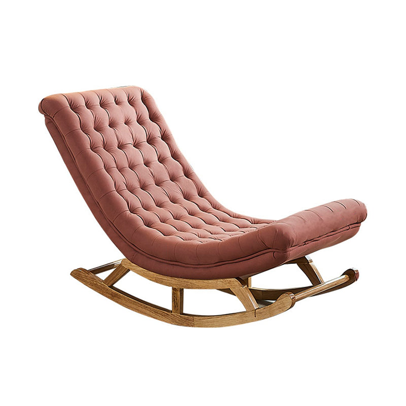 Light Luxury Modern Style Lazy Sofa Chair Leisure Chaise Lounge Rocking Chair