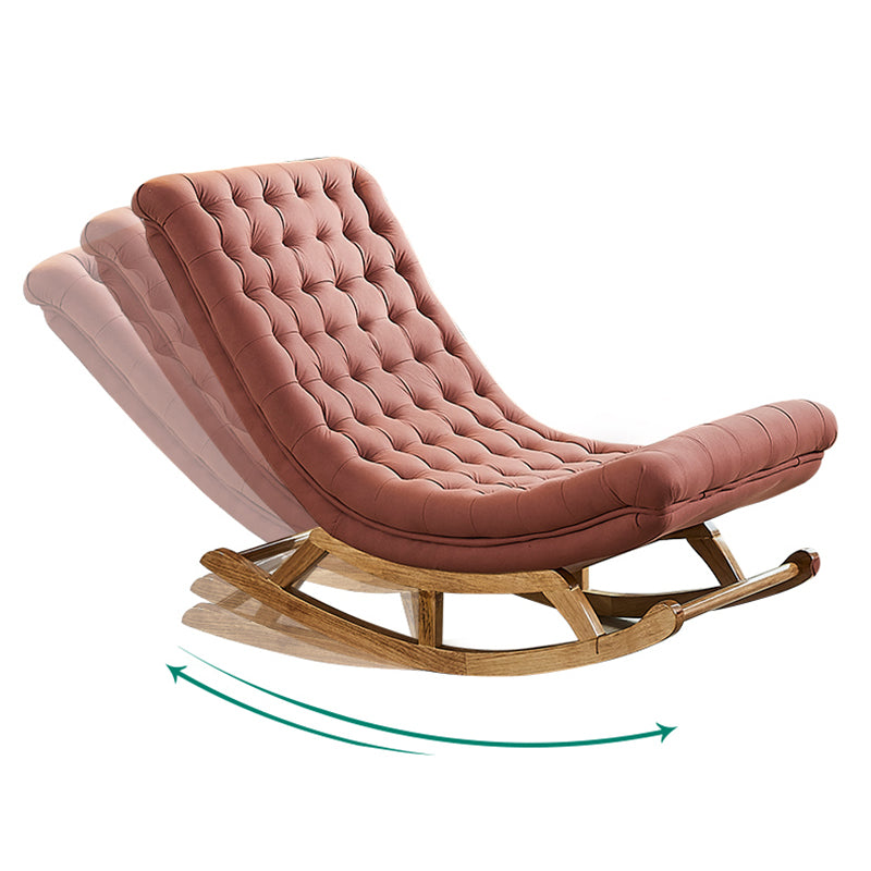 Light Luxury Modern Style Lazy Sofa Chair Leisure Chaise Lounge Rocking Chair