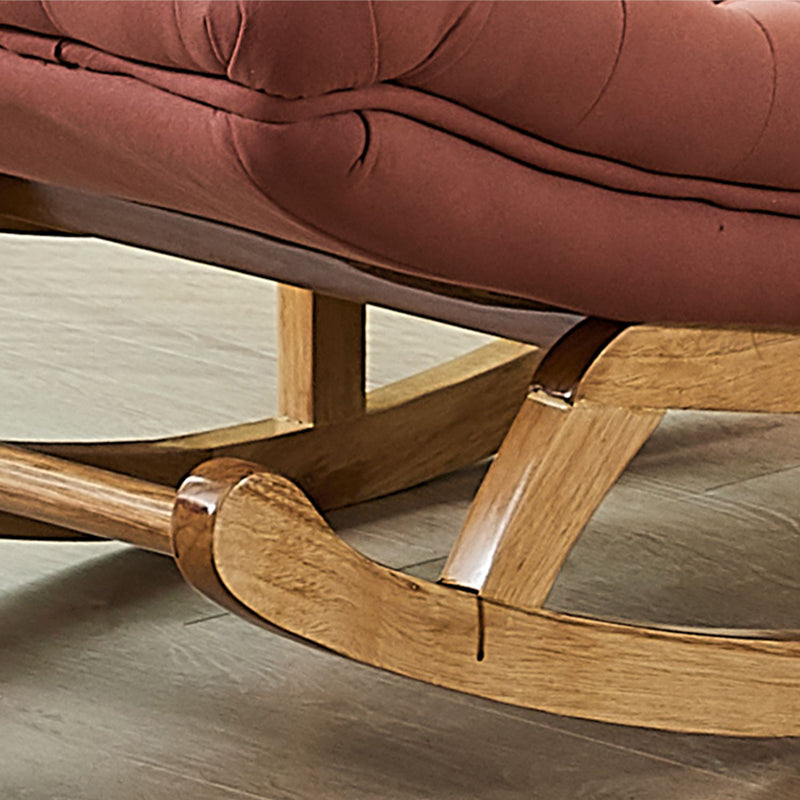 Light Luxury Modern Style Lazy Sofa Chair Leisure Chaise Lounge Rocking Chair