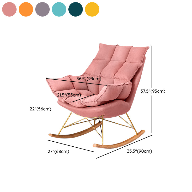 Light Luxury Modern Home Lazy Sofa Chair Leisure Chaise Rocking Chair
