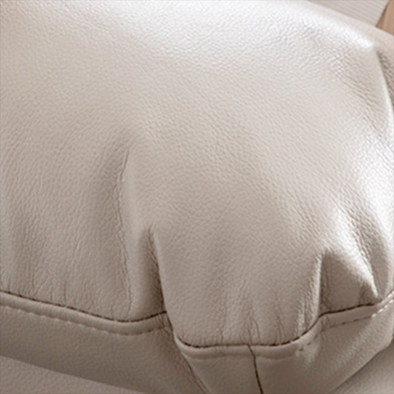 33.5" Wide Faux Leather Recliner Cotton Power Massage Recliner Chair