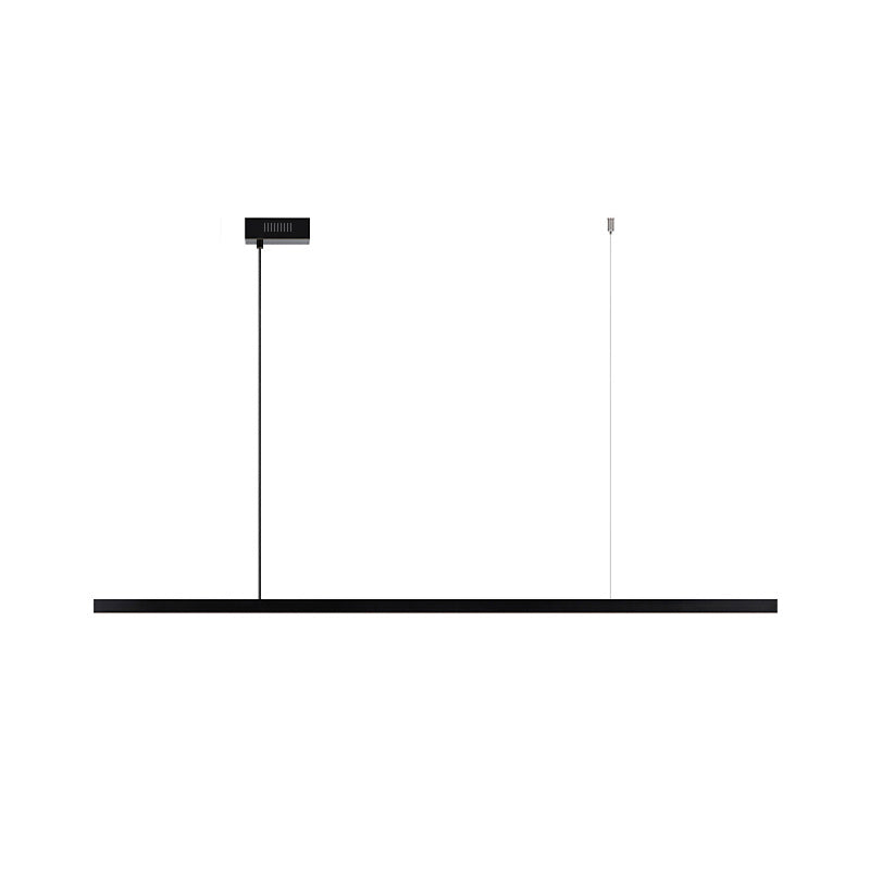 Minimalism Hanging Light Linear Island Light Fixture for Dining Room