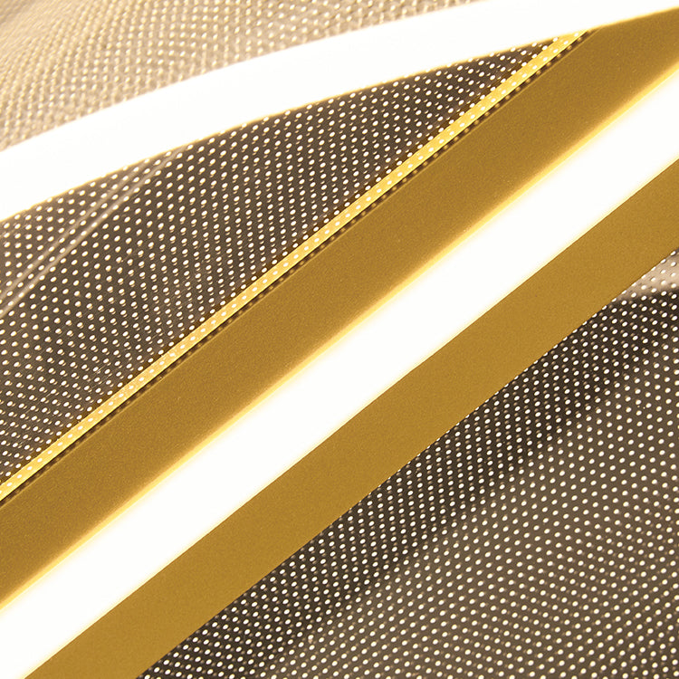 Contemporary Hanging Light Acrylic Island Light Fixture in Gold for Dining Room