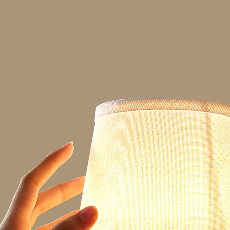 American Style Copper Wall Light Cylinder Shape Wall Lamp for Bedroom