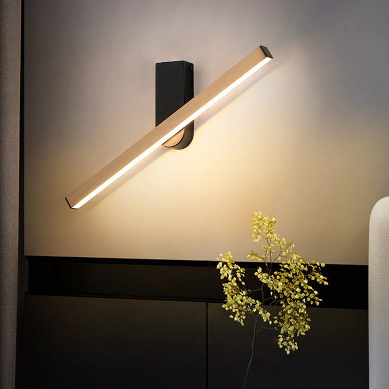 Modern Simple Wall Light Rotatable Rectangle Shape Wall Lamp for Living Room