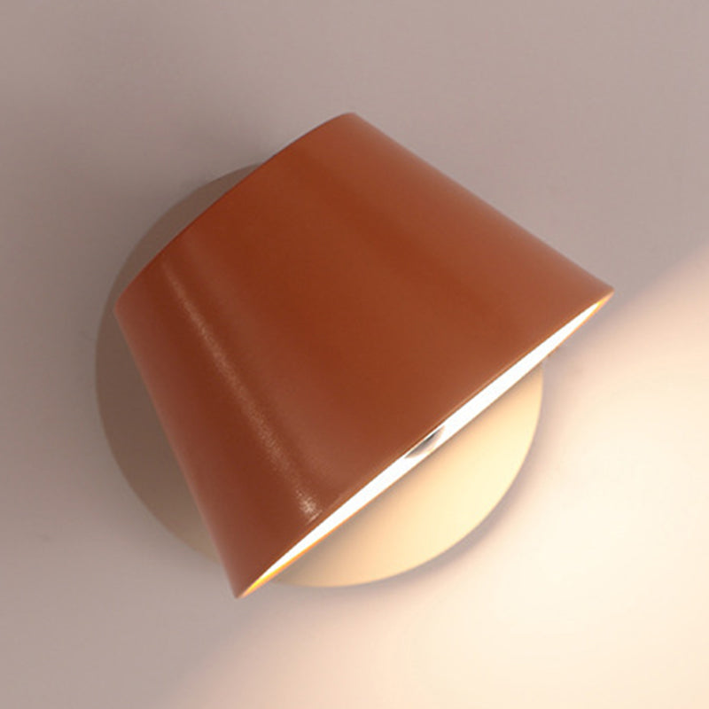 Nordic 1 - Light LED Wall Light Adjustable Iron Wall Sconce in 3 Colors